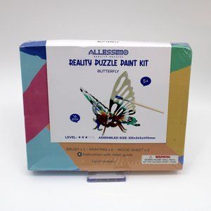Allessimo Create and Paint Butterfly 3D Puzzle